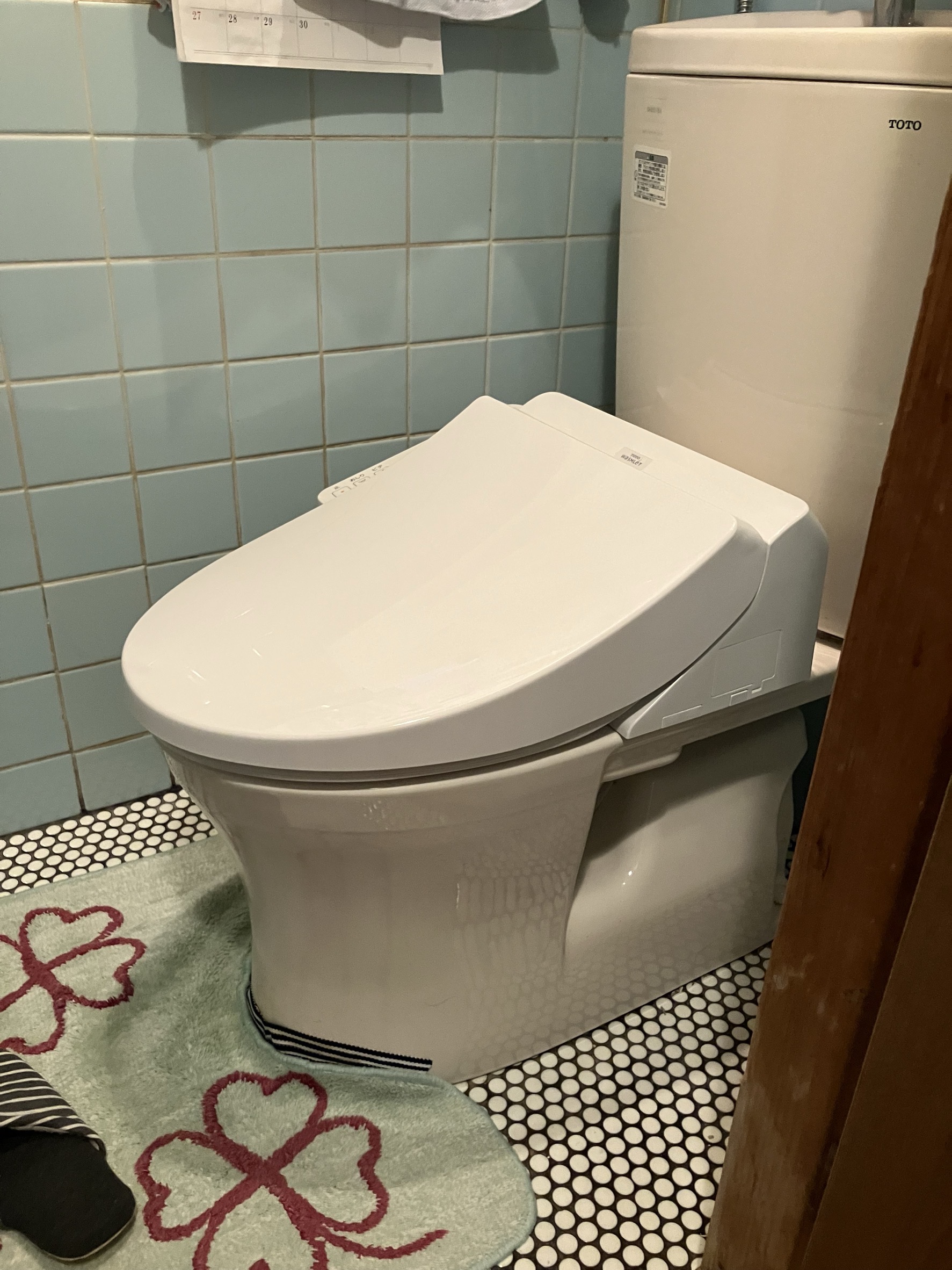 ウオシュレット工事後