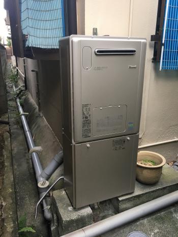 羽曳野市　T様邸　給湯器工事