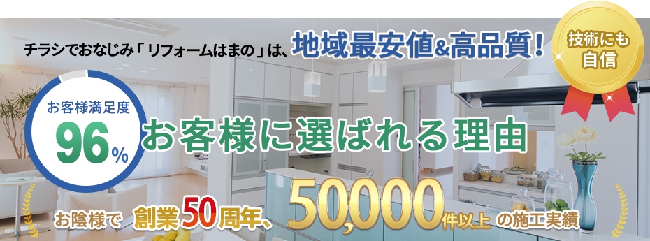 選ばれる理由